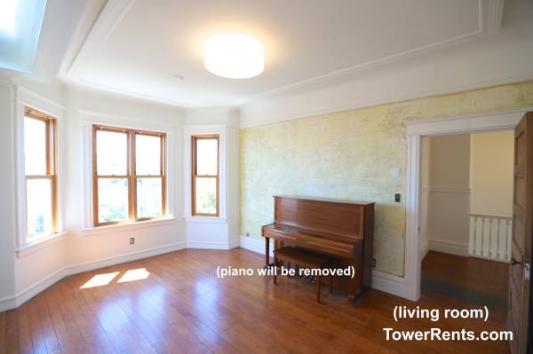 Top-Floor 1909 Bernal Edwardian Flat with Deck and Yard Craigslist photo 12