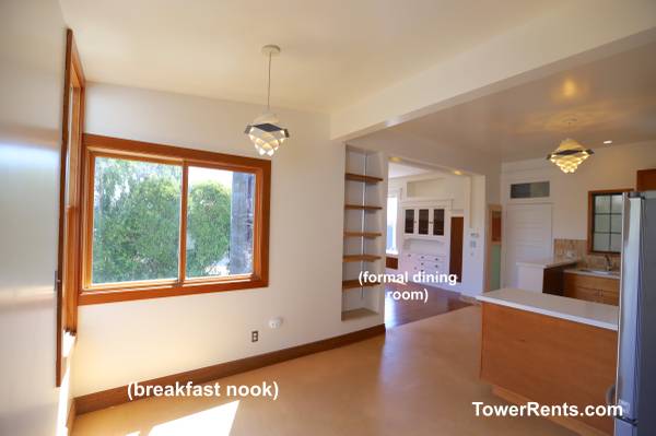 Top-Floor 1909 Bernal Edwardian Flat with Deck and Yard Craigslist photo 2