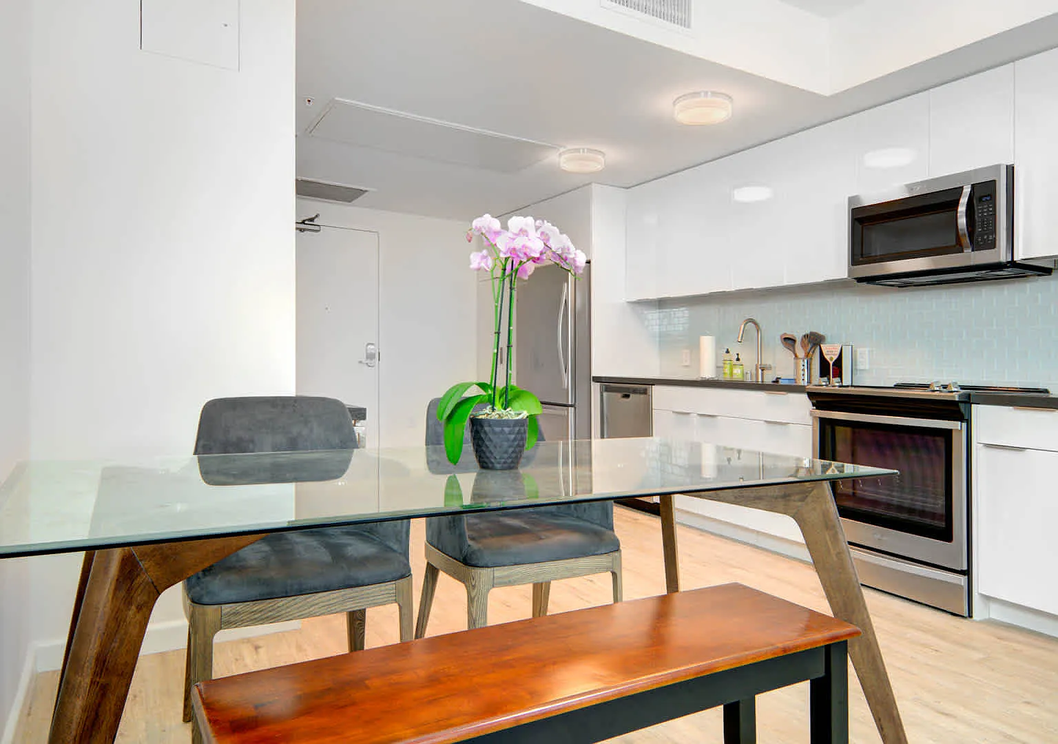 Kitchen and Dining Area